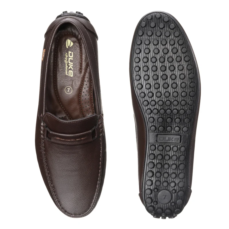Duke Men Loafers (FWOL731) UK 6 / Brown / Solid