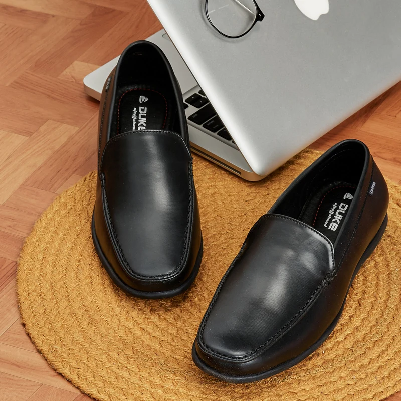 Duke Men Loafers (FWOL735) UK 10 / Tan / Solid Contrast