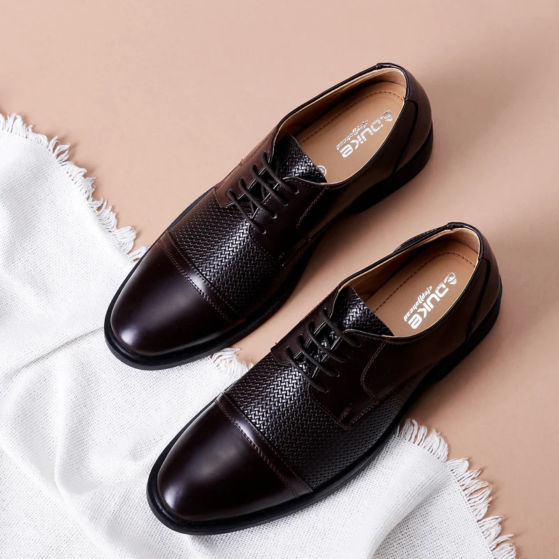 Duke Men Formal Shoes (FWOL774) Brown / UK9 / Solid