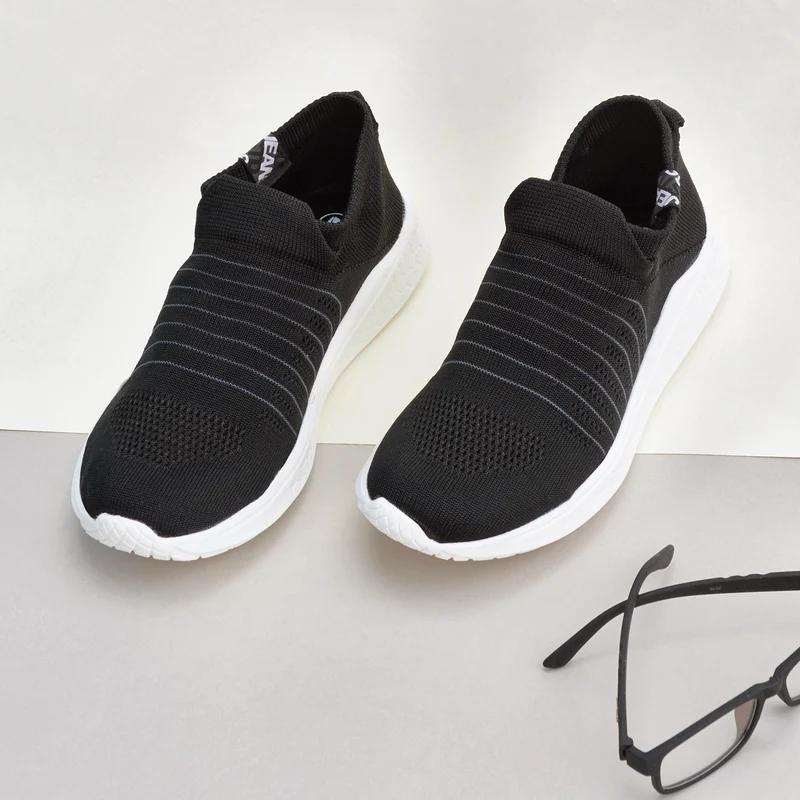Duke Women Sports Shoes (XFW1503) UK 4 / Black / Solid Contrast