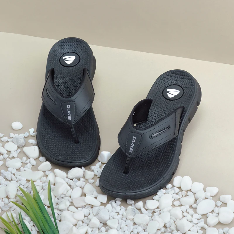 Duke Men Flip Flops (FWOL6670) UK 10 / Navy / Two-Tone