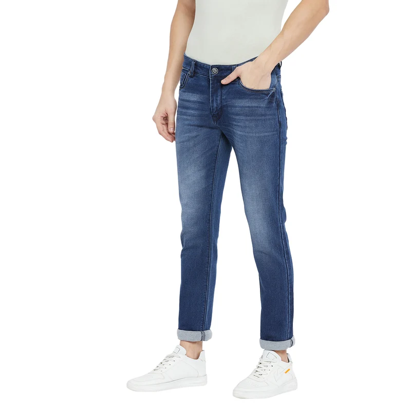Duke Stardust Men Slim Fit Jeans (ONSD5077) Blue / 38 / Washed