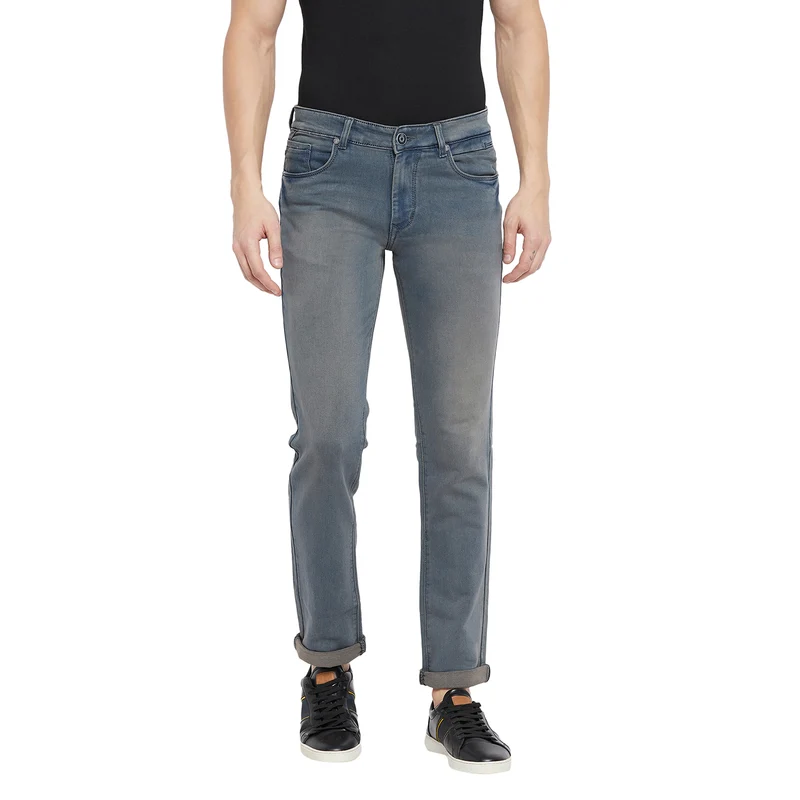 Duke Stardust Men Slim Fit Jeans (ONSD5078) Grey / 36 / Washed