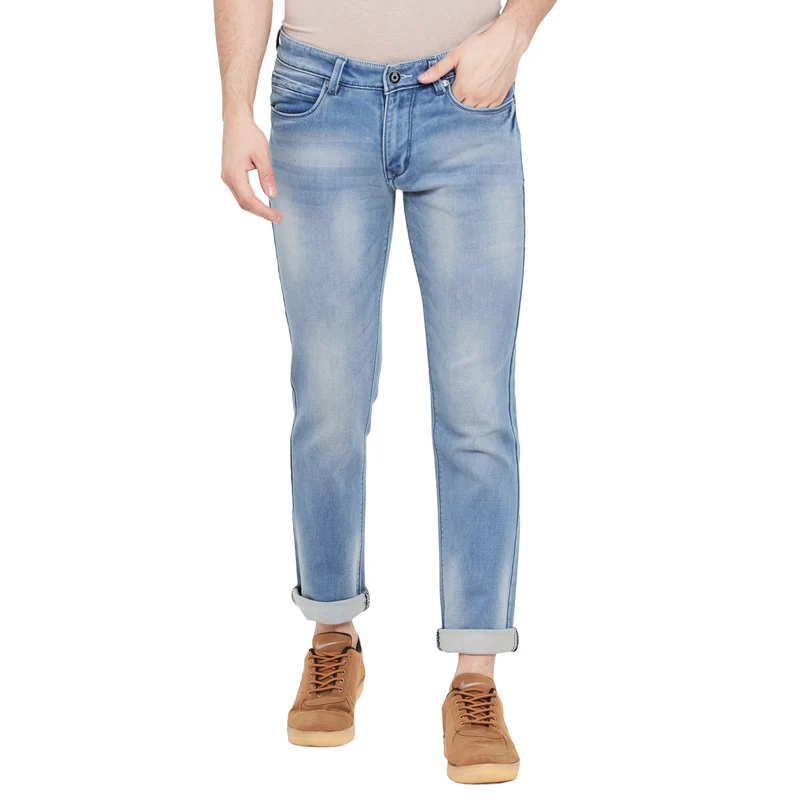 Duke Stardust Men Slim Fit Jeans (ONSD5080) 30 / Grey Blue / Washed