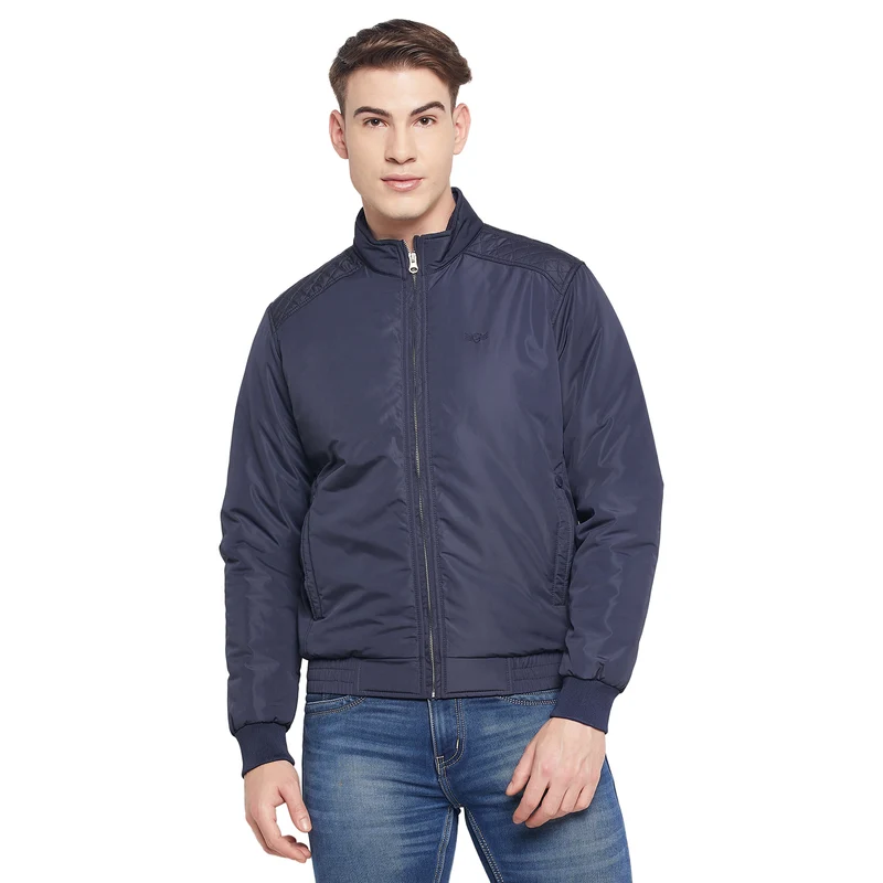 Duke Urban Men Full Sleeve Jacket (SDZ872) Navy / L / Solid