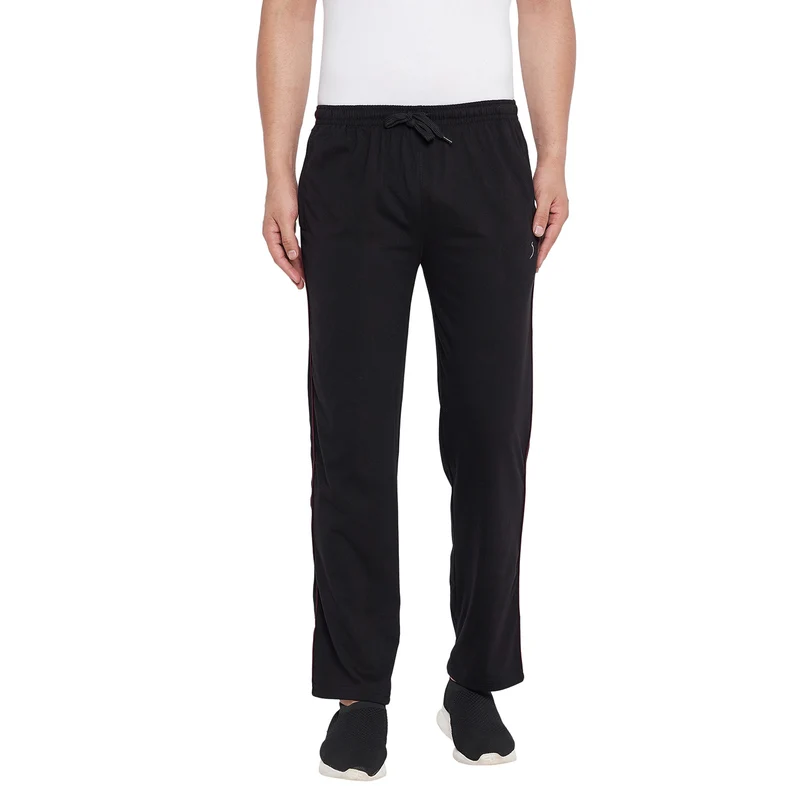 Duke Stardust Men Solid Track-Pant (LF5538S) Black / M / Solid