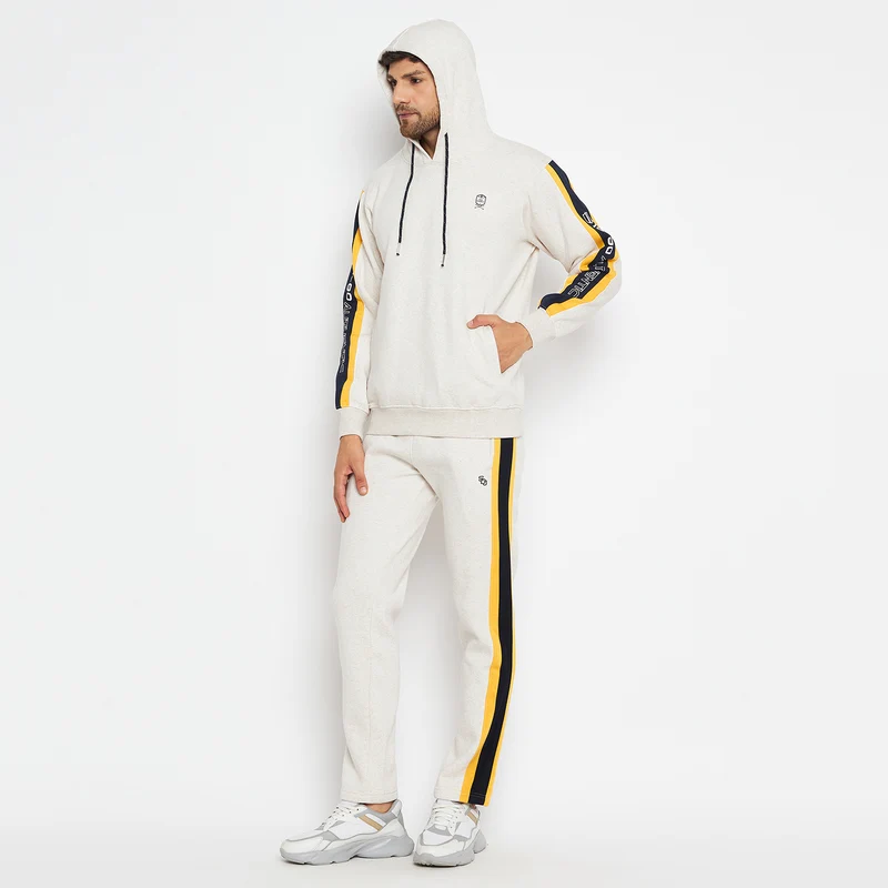 Duke Stardust Men Hooded Tracksuit (LF3712) Cloud / XXL / Solid