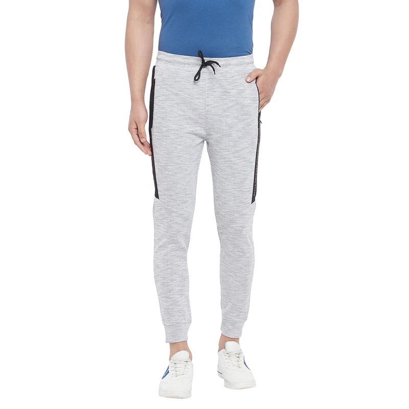 Duke Urban Men Solid Track-Pant (LF5578) XXL / Grey Mix / Solid