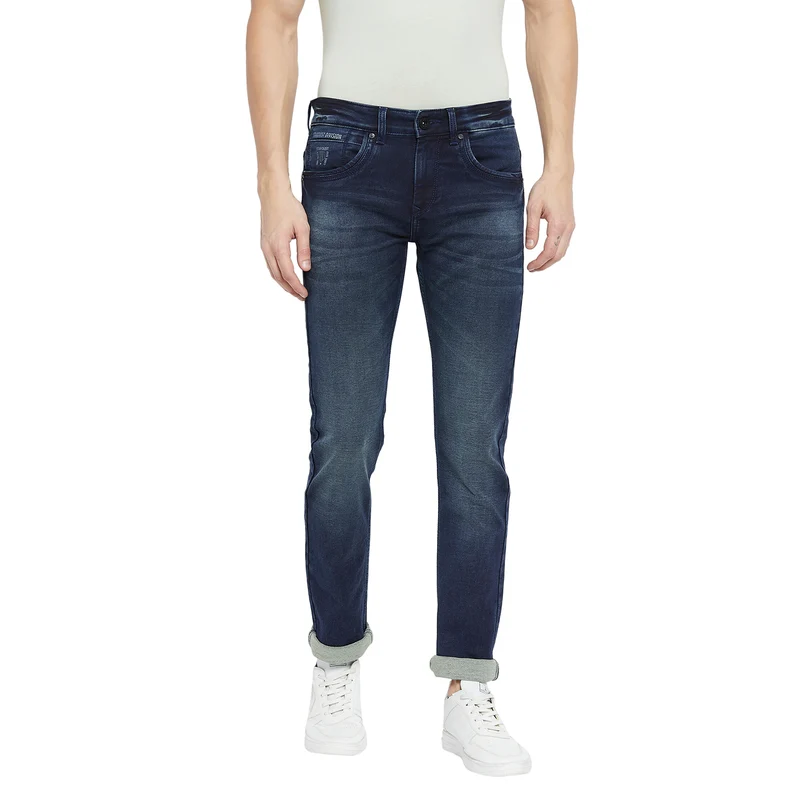 Duke Stardust Men Slim Fit Jeans (SDD5114) Tint Green / 32 / Washed