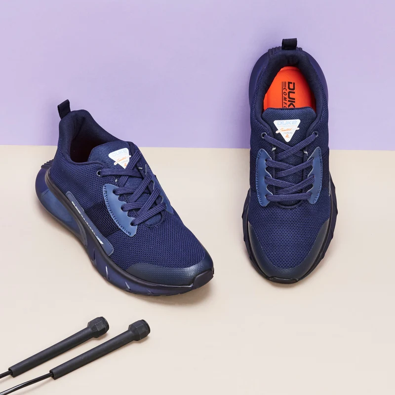 Duke Men Sports Shoes (FWOL1373) Navy / UK 10 / Solid