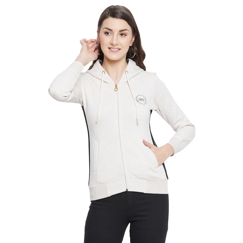 Duke Urban Women Hooded Sweatshirt (LFX746) Cloud / L / Solid
