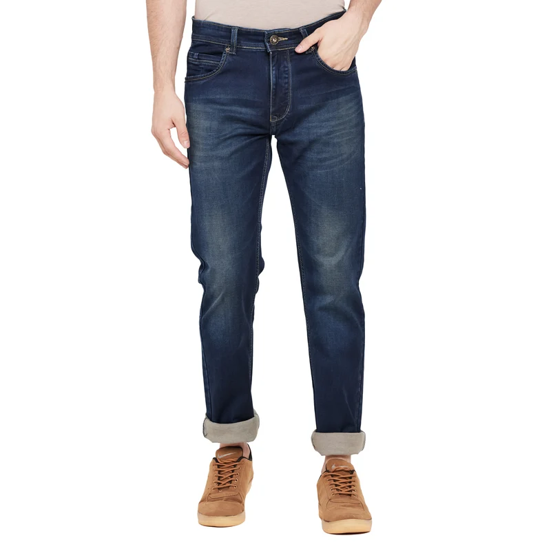 Duke Stardust Men Slim Fit Jeans (SDD5118) 30 / Blue / Washed