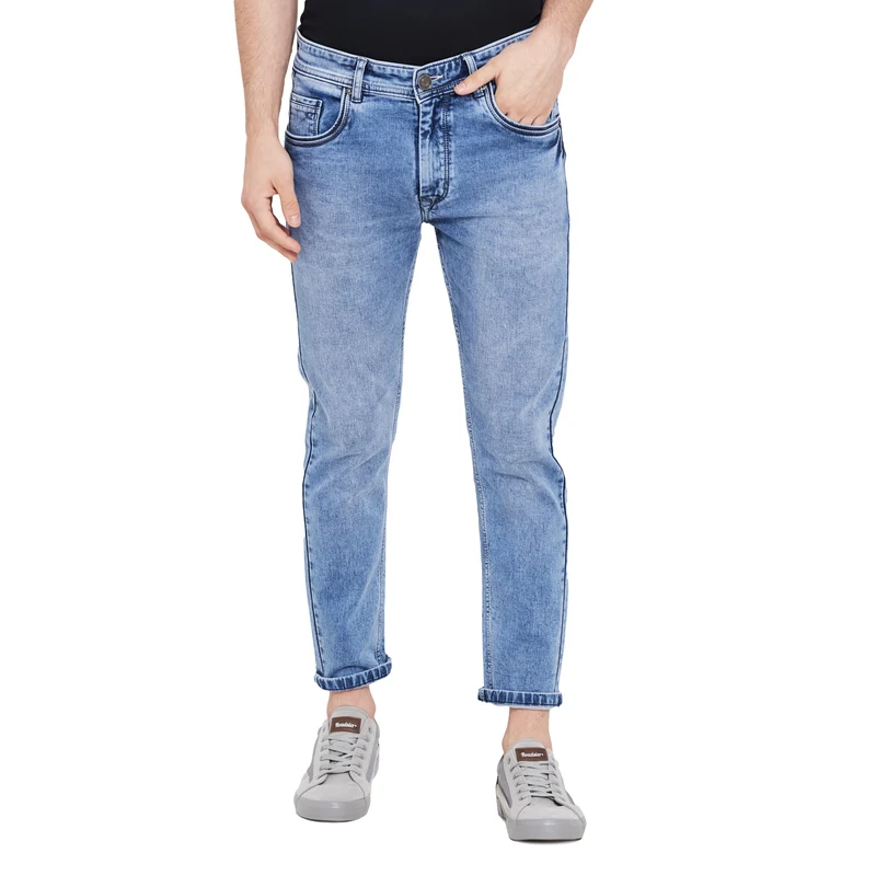 Duke Stardust Men Slim Fit Jeans (SDD5119) L.Blue / 32 / Washed