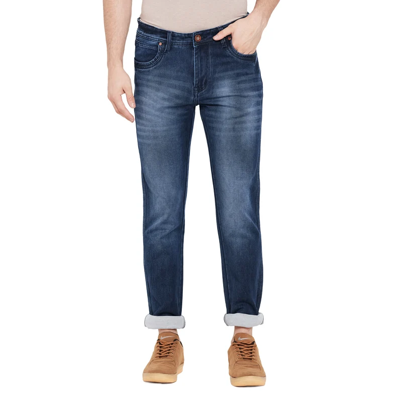 Duke Stardust Men Slim Fit Jeans (SDD5142) 30 / Carbon Blue / Washed