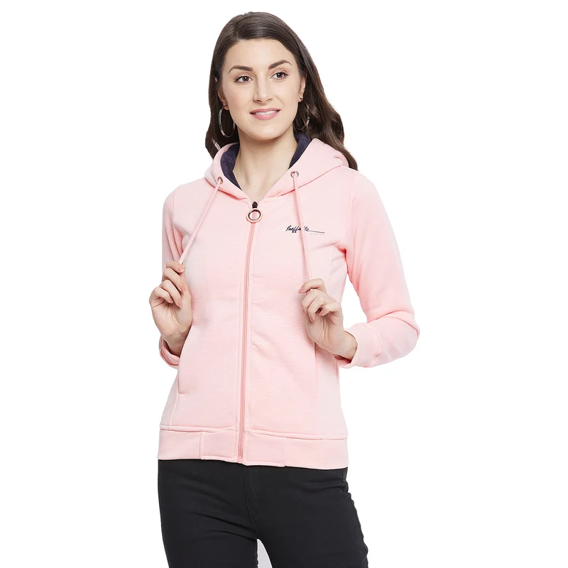 Duke Urban Women Hooded Sweatshirt (LFX787) L.Pink / M / Solid
