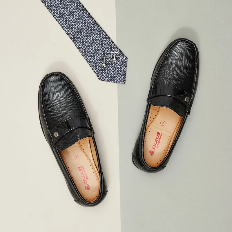 Duke Men Loafers (FWOL786) UK 9 / Tan / Solid