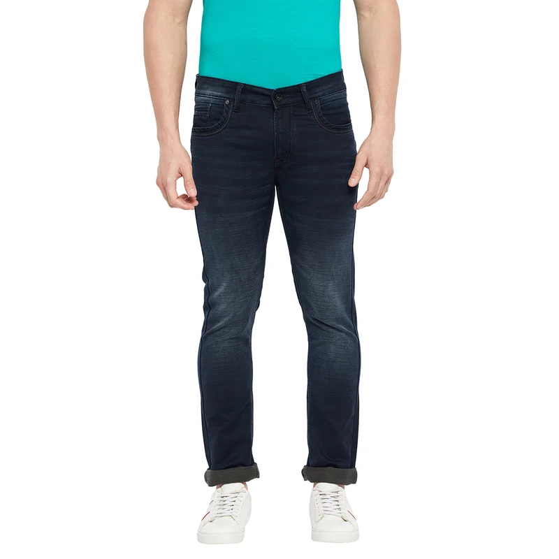 Duke Stardust Men Slim Fit Stretchable Jeans (SDD5216) Olive / 36 / Washed