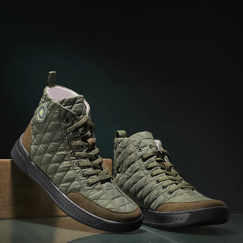 Duke Men Boots (FWOL829) Olive / 10 UK / Colorblocked