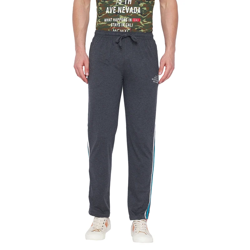 Duke Stardust Men Regular Track Pants (LF5622) Anthra / M / Solid