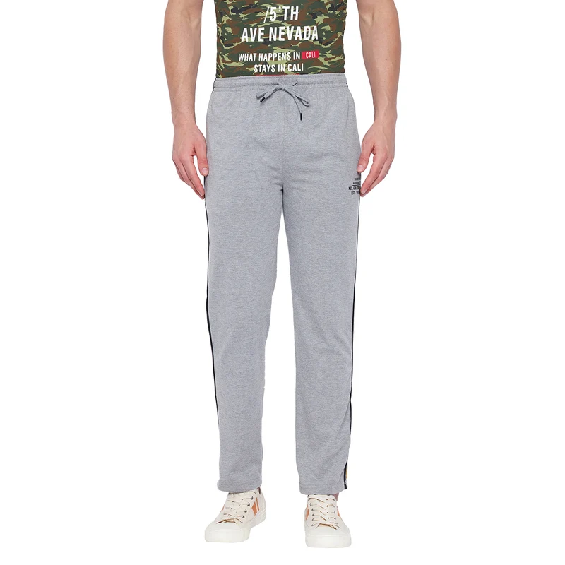 Duke Stardust Men Regular Track Pants (LF5622) M.Grey Melange / M / Solid