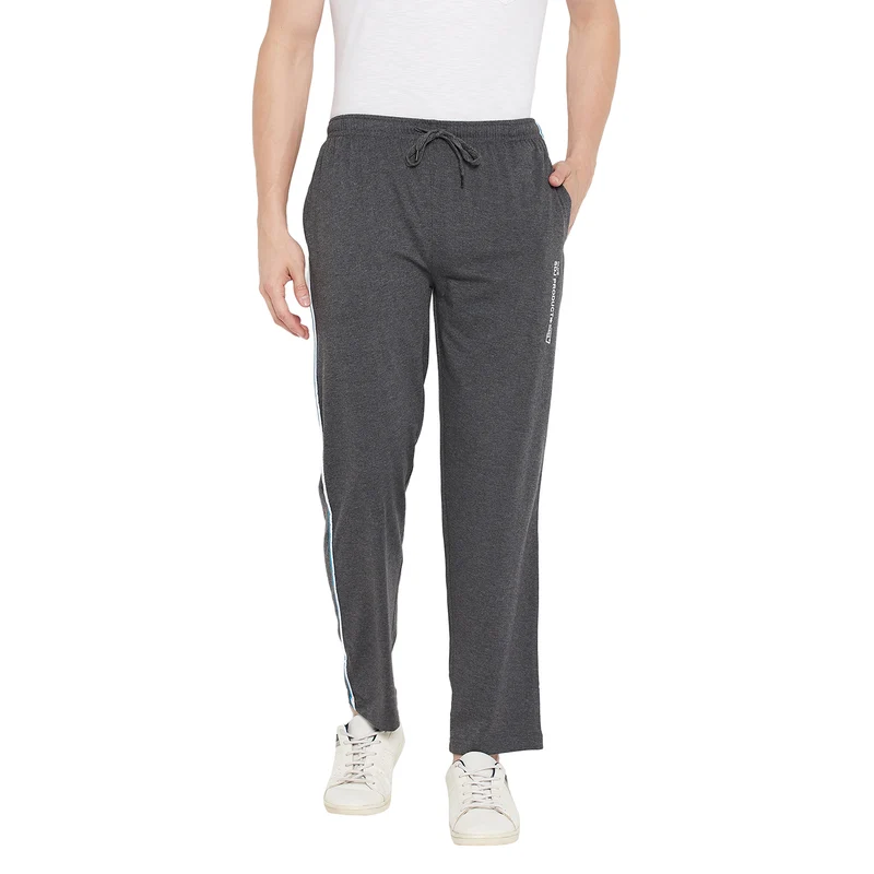 Duke Stardust Men Regular Track Pants (LF5621) Anthra / XL / Solid