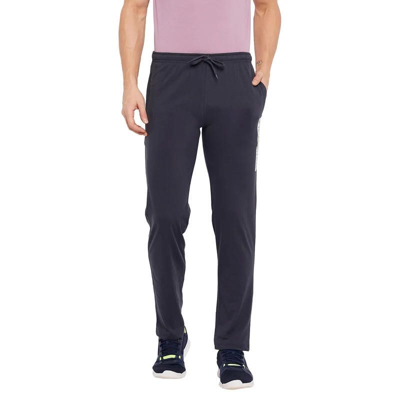 Duke Urban Men Regular Track Pants (LF5619) Charcoal / M / Solid