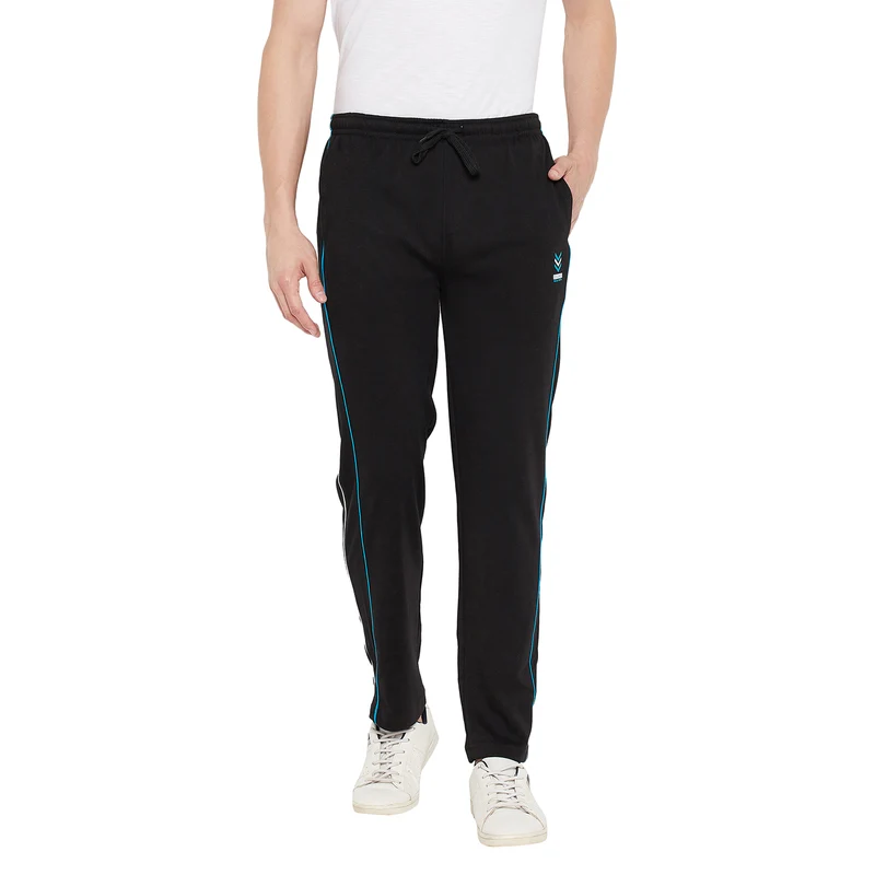 Duke Stardust Men Regular Track Pants (LF5500T) Black / M / Solid