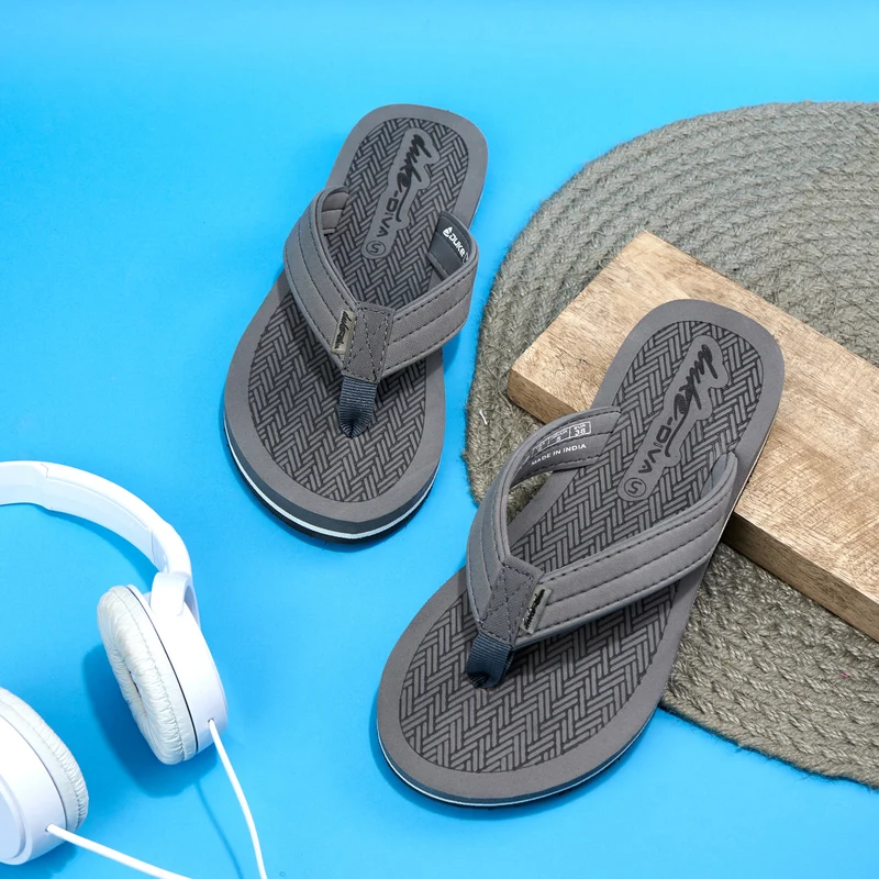 Duke Women Flip-flops (XFW0328) Grey / 4 UK / Solid Contrast