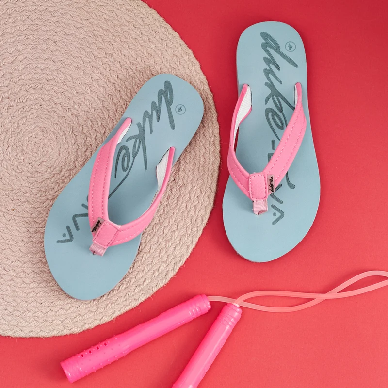 Duke Women Flip-flops (XFW0330) Sky Blue / UK 6 / Solid Contrast