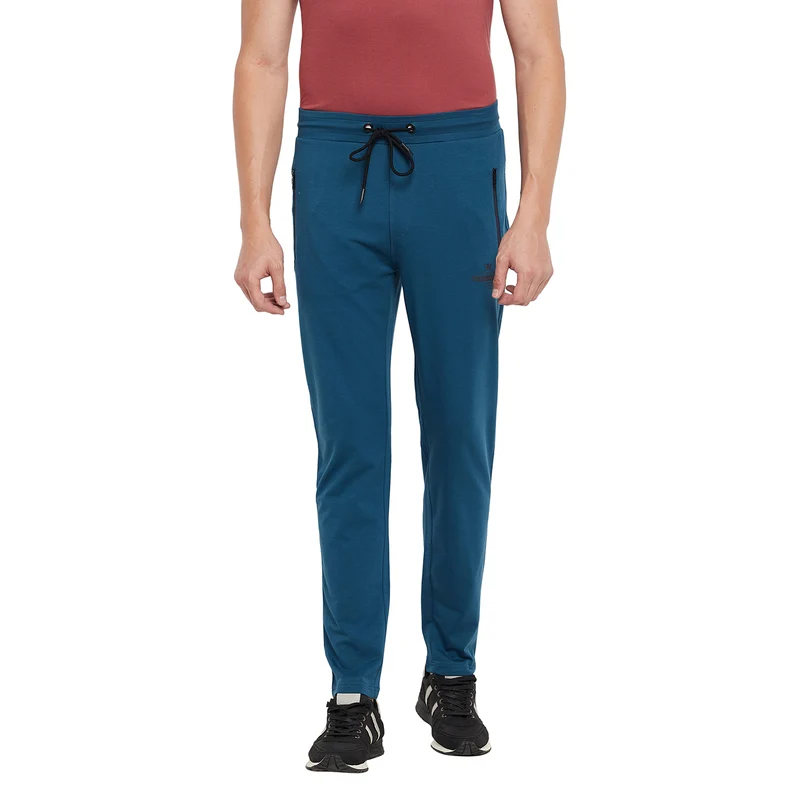 Duke Urban Men Regular Track Pants (LF5609) Denim / M / Solid