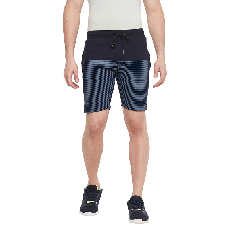 Duke Urban Men Regular Shorts (LF5965) M / D.Navy / Striped
