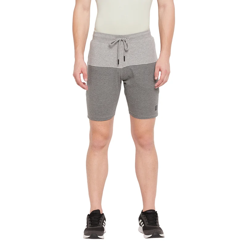 Duke Urban Men Regular Shorts (LF5965) XXL / M.Grey Melange / Striped