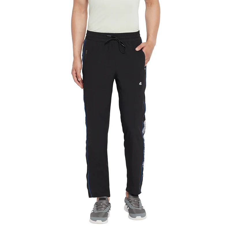 Duke Stardust Men Sports Track Pants (GD5050) M / Black / Solid