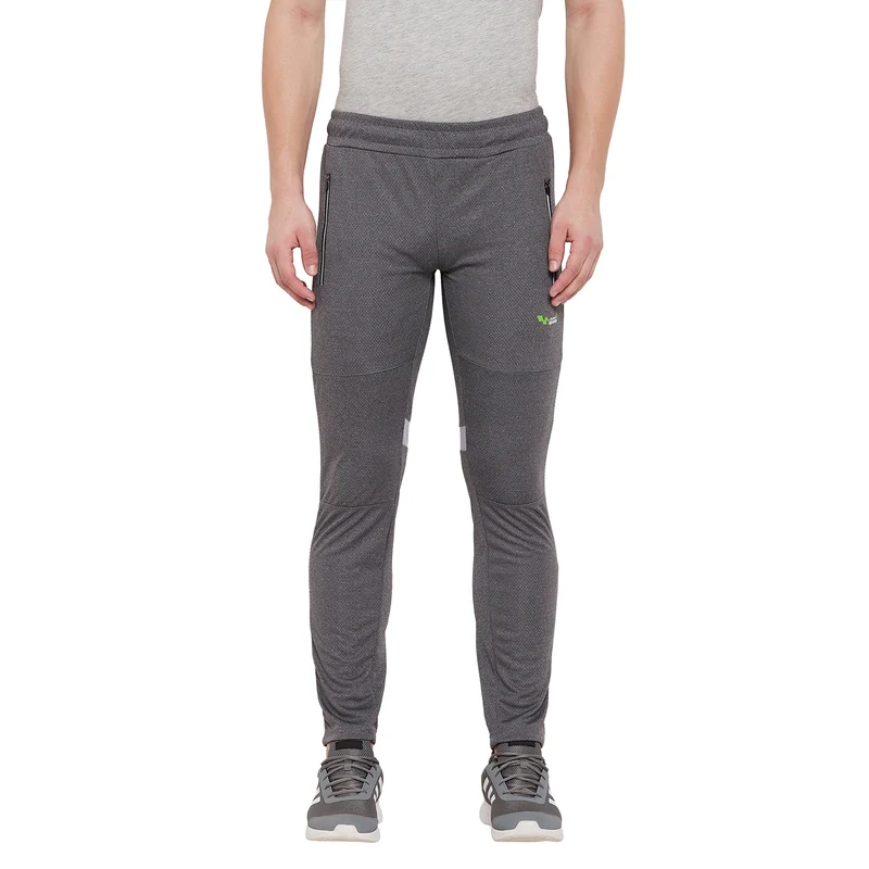 Duke Urban Men Sports Track Pants (GD5045) Grey Jaspe / L / Solid