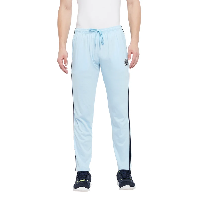 Duke Stardust Men Regular Track Pants (LF5622) Sky / XL / Solid