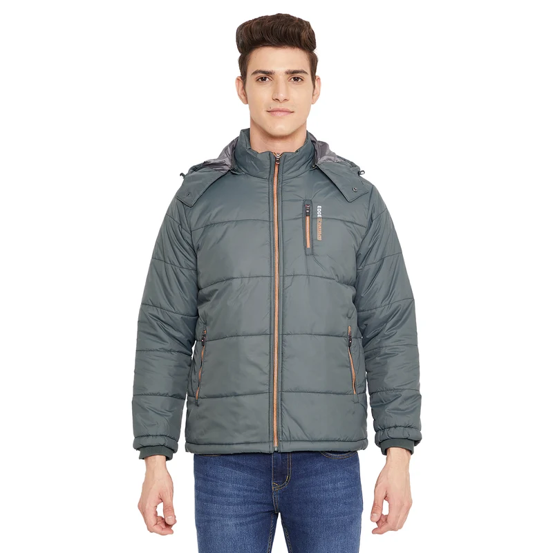 Duke Urban Men Full Sleeve Bomber Jacket (SDZ1002) M / Olive / Solid