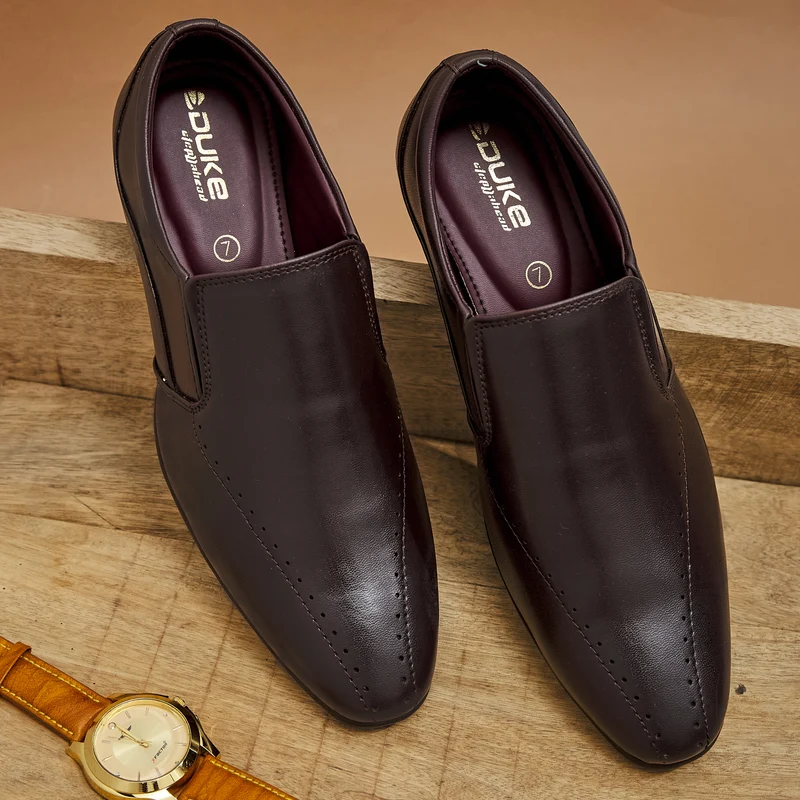 Duke Men Formal Shoes (FWD5025M) Wine / 9 UK / Solid