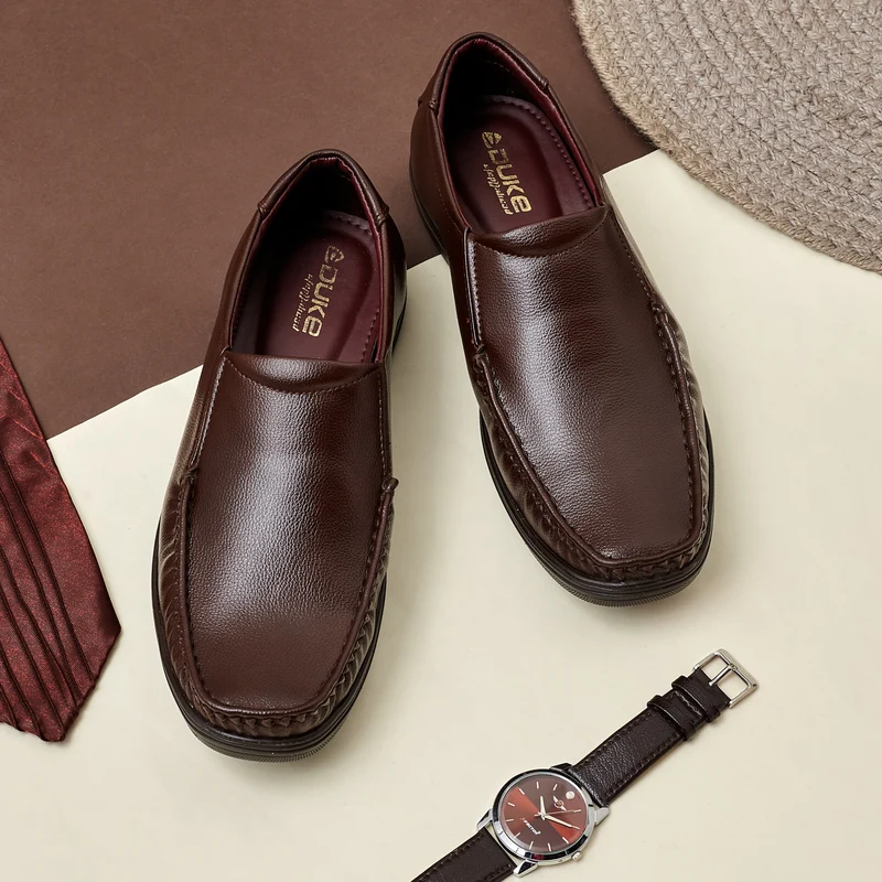 Duke Men Casual Shoes (FWD0832M) Brown / UK10 / Solid