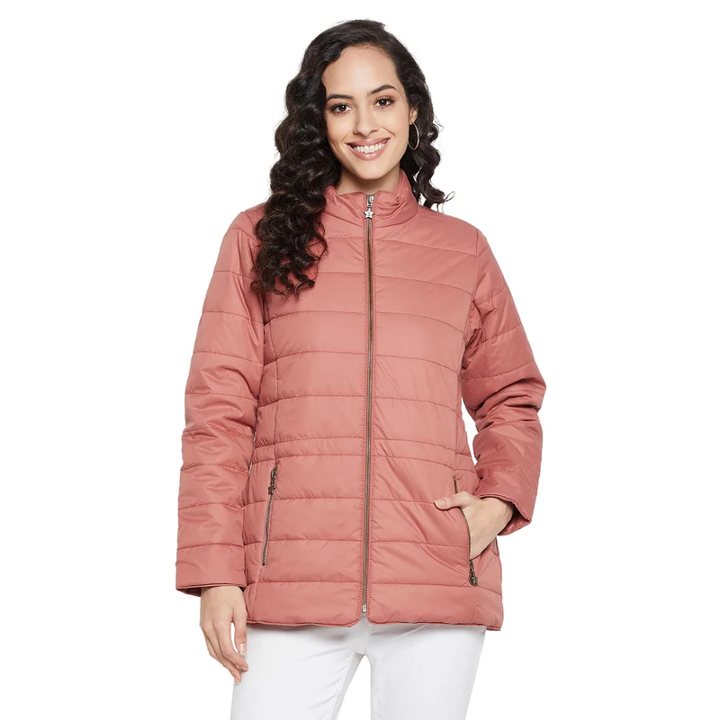 Duke Urban Women Full Sleeve Jacket (SDZ1601) XL / Onion / Solid