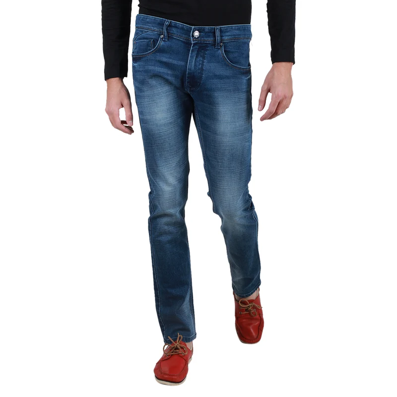 Duke Urban Men Slim Fit Stretchable Jeans (SDD5323) Indigo / 30 / Washed