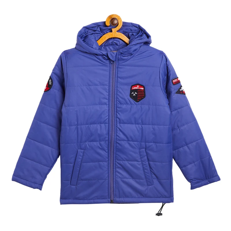 Duke Urban Boys Full Sleeve Jacket (SDZ2034) Royal / 34 / Solid