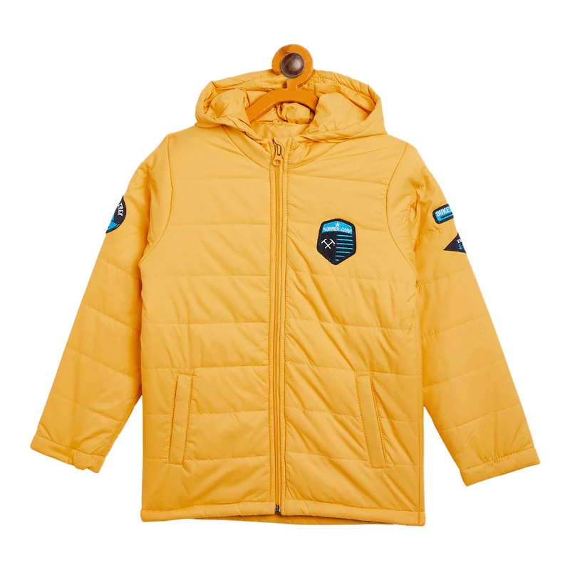 Duke Urban Boys Full Sleeve Jacket (SDZ2034) Yellow / 30 / Solid