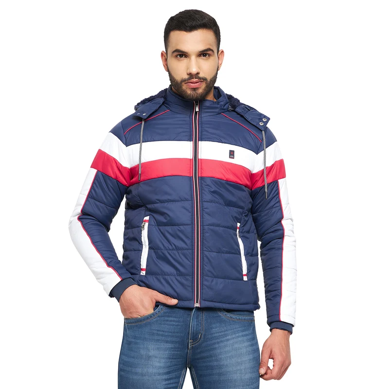 Duke Urban Men Full Sleeve Jacket (SDZ1083) Navy / XL / Solid