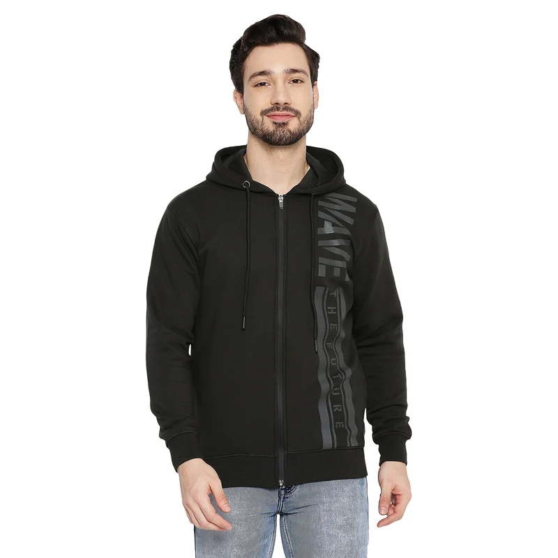 Duke Urban Men Hooded Sweatshirt (LF6133) Military / XL / Printed