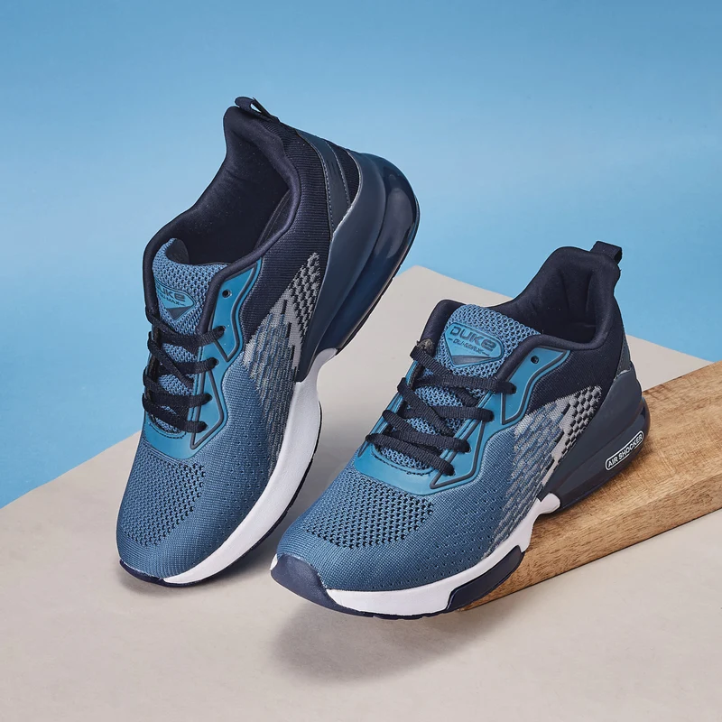Duke Men Sports Shoes (FWOL1481) UK11 / Denim / Solid Contrast
