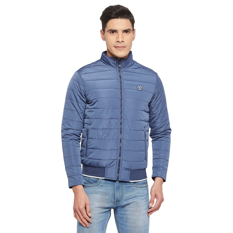 Duke Urban Men Full Sleeve Reversible Jacket (SDZ1804) Denim / XL / Solid