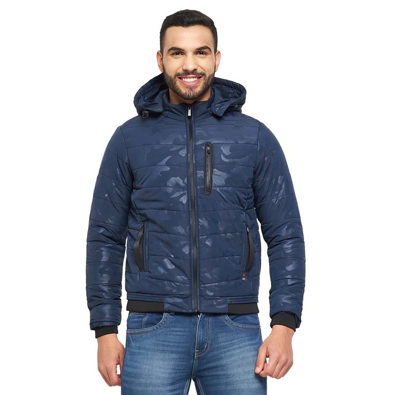 Duke Urban Men Full Sleeve Jacket (SDZ1076) Navy / M / Camouflage