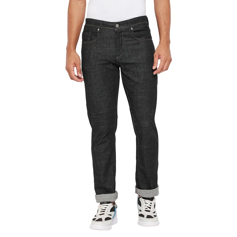 Duke Stardust Men Comfort Fit Stretchable Jeans (SDD5354) Black / 32 / Washed