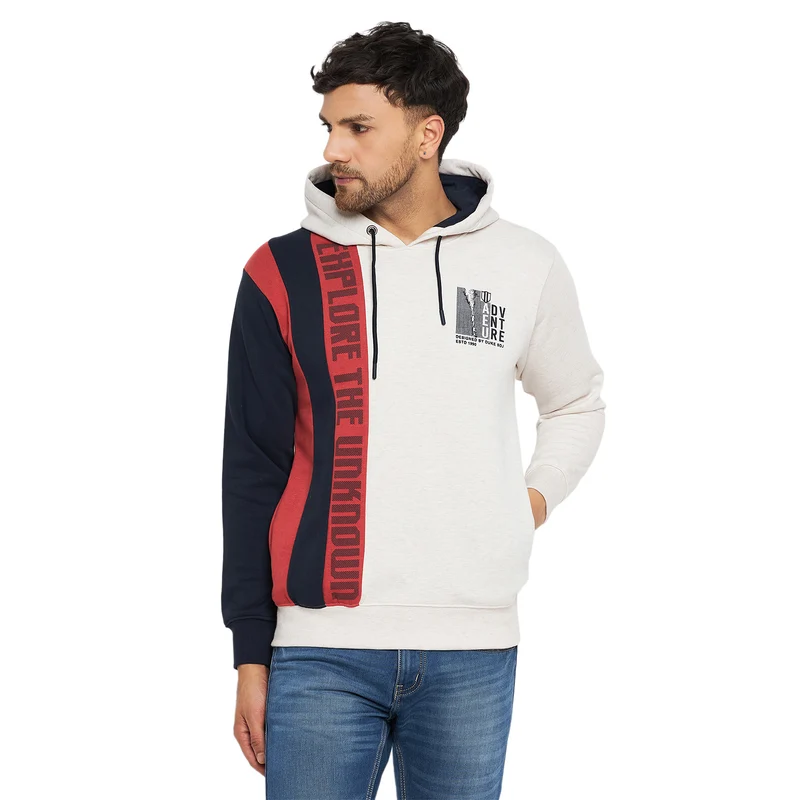 Duke Urban Men Hooded Sweatshirt (LF6178) Cloud Mix / M / Printed
