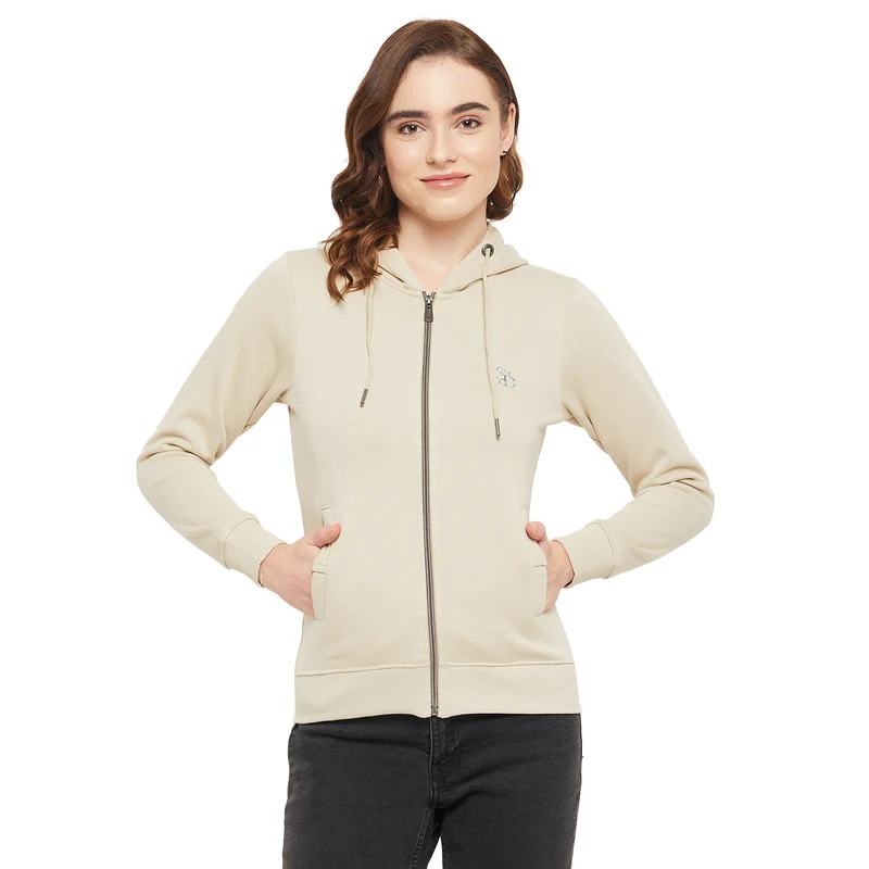 Duke Urban Women Hooded Sweatshirt (LFX860) Fawn / L / Solid